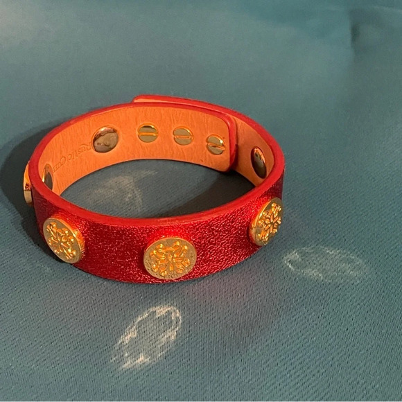 Rustic Cuff Jewelry - Rustic Cuff Wide Deep Rich Beautiful Red